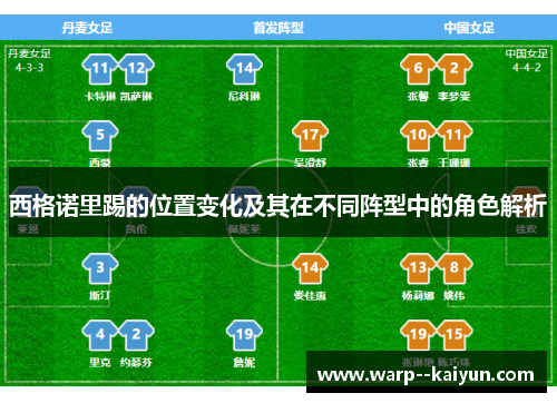 西格诺里踢的位置变化及其在不同阵型中的角色解析 西格诺里踢的位置变化及其在不同阵型中的角色解析