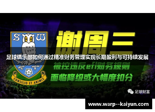 足球俱乐部如何通过精准财务管理实现长期盈利与可持续发展